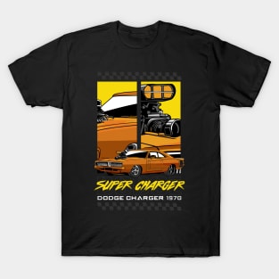 V8 Charger SRT Car T-Shirt